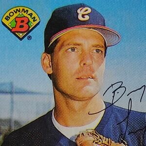 1989 Bowman Bill Long #56 Chicago White Sox P MLB Oversize Baseball Card NM